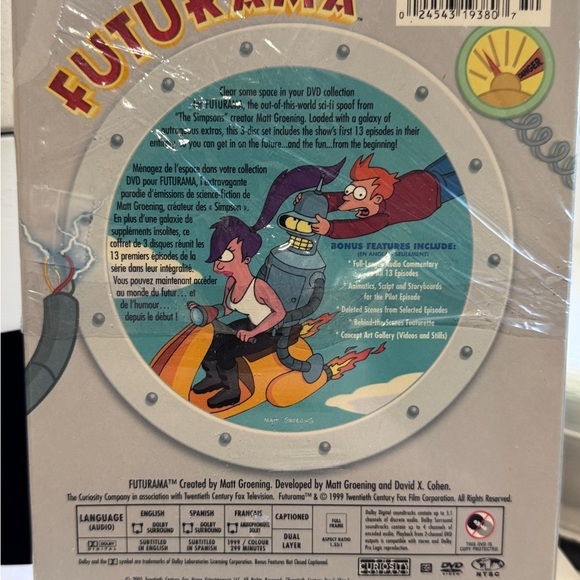 🚀 Futurama Volume One DVD Collection - Never Opened - Picture 2 of 15